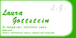 laura gottstein business card